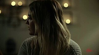 black blonde ebony lesbians explore wet pussies in voyeur threesome