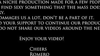 Blonde Vs Brunette Lesbian Tits Fight Scissoring!