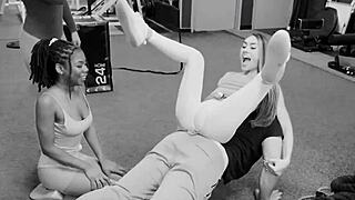 Naughty nofacegirl reaches multiple orgasms while her roommate drills her ass pov - reality kings