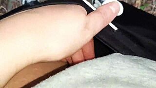 Risky Lesbian Masturbation In The Forest