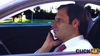 Look! Long-Haired Friend Fucks Wife In Bedroom, Cuckold Watches!