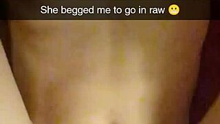 cheating cumslut richelle rose begs for creampie on real snapchat fuck