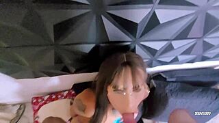 i just wanted to watch a movie but ended up with blowjob and cumshot