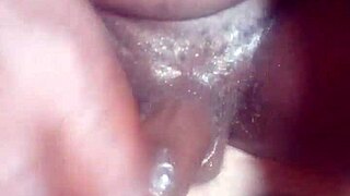 Big black Kenyan man releases large load in amateur homemade video