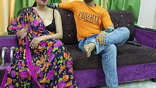 Damaad ji, please fuck me in the ass for the first time, real homemade anal sex with Indian saas