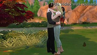 military guy had fun at the park, blowing his load in public 😏