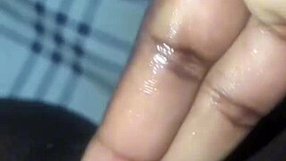 Homemade ebony solo masturbation