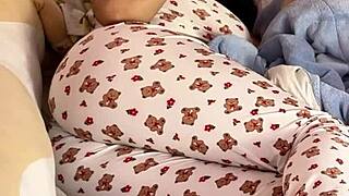 Chubby Girl Farts Loudly On Bed Naturally