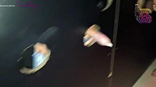 Wife with big black guy at party