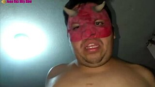 Lingerie and high heels fishnet and footjob