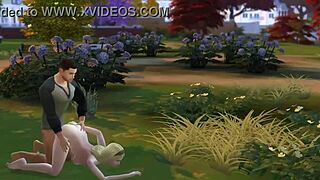 military guy had fun at the park, blowing his load in public 😏