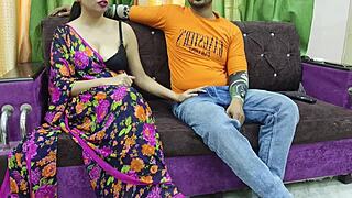 Damaad ji, please fuck me in the ass for the first time, real homemade anal sex with Indian saas