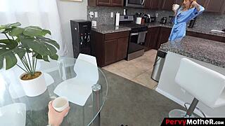 Pervymother - Jealous Cougar Watchs Her Stepson Getting Sucked By Her Step Sister!