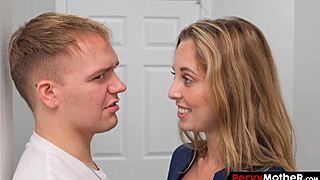 Pervymother - Jealous Cougar Watchs Her Stepson Getting Sucked By Her Step Sister!