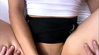 can you believe this petite tetona taking missionary pounding after school? oh yes!