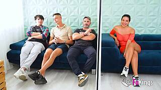 daniela melo shows easy fucking as hot latina on blind date