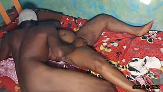 Ebony Queen Amateur's Intense Fucking Session