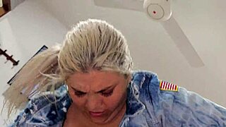 Rich Blonde Enjoys Delicious Anal With Golden Hair