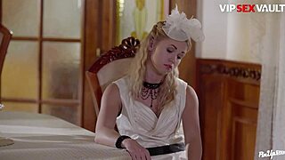 vip sex vault - pinup slut violette pink has her luxurious czech pussy passionate fucked by bf