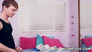 busty serena sky bought his silence by giving wet blowjob