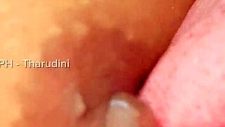 Indian step sister fucks step brother in quickie roleplay