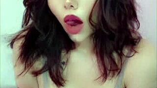 Latina Teen Masturbates Alone At Home