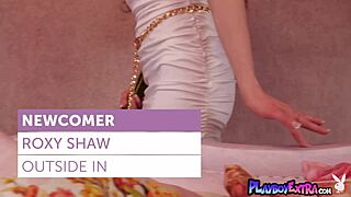 Petite Newcomer Teen 18+ Blondie Roxy Shaw Reveals Her Fresh Body For Playboy