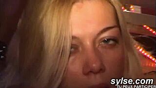 Two Teen 18+s Try Public Orgy with European French Group