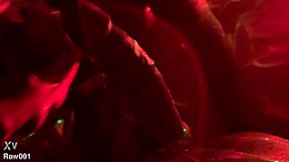 oiled blowjob with banana on big cock, sexy and suggestive