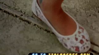 Pretty Babe Aubree Valentine Rides Old Man and Swallows His Load