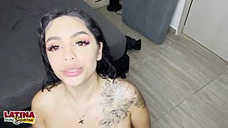 Big boob goth latina slut throats bwc in casting?