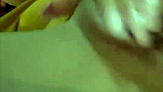 Rica masturbates with dildo before club, how delicious she cums!