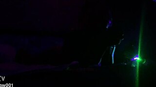 oiled blowjob with banana on big cock, sexy and suggestive