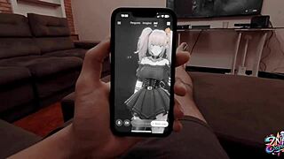 Ani Grok Cosplays With Amberzinha In Backstage Sex Scene Featuring Big Cock And Riding