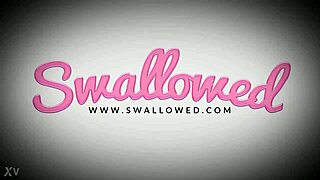 Haley Reed and Jillian Janson spit on cocks in deepthroat blowjobs. POV threesome with cumshots and tits