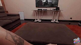 Ani Grok Cosplays With Amberzinha In Backstage Sex Scene Featuring Big Cock And Riding