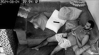 Ip Cam Catches Amateur Activity In Fetish Setting