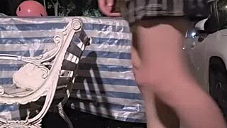 Shemale Ting Xuan Surprises With Outdoor Peeing Scene