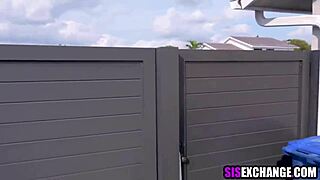 step sisters bribe step brothers with foursome sex fucked up family