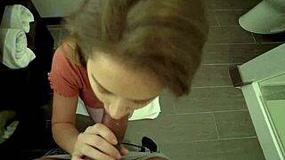 My stepmom Emily Addison with pretty blue eyes learning a lesson on cheating - Racymom