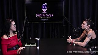 melhores momentos da caroleta roots no preliminares podcast com bia hot - parte 2 watch on sheer red 😍