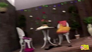 under the watchful eye of the camera two lesbians enjoy their sexy games