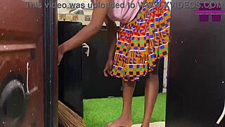 i'm ebony maid fucked by huge dick for extra pay