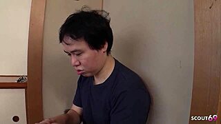 Small japanese stepsister seduces him for multiple creampie and squirt orgasms