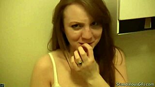 naughty jenny blowjob a dick on public place