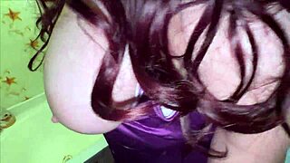 Mature Milf With A Big Ass Went To The Bathroom But Had Sex