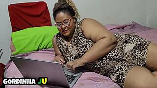 Teacher Lends Notebook to Student Who Sees Her Nude Photo and Fucks Her