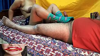 Desi bhabhi with tight pussy cheats on husband using son's friend