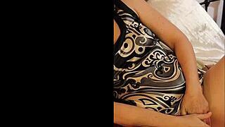 French Amateur Slut In Pink Satin Panties Fucks Deepthroat