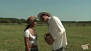 Sandra Romain wants to learn the anal craft of riding a cock in the outdoors.